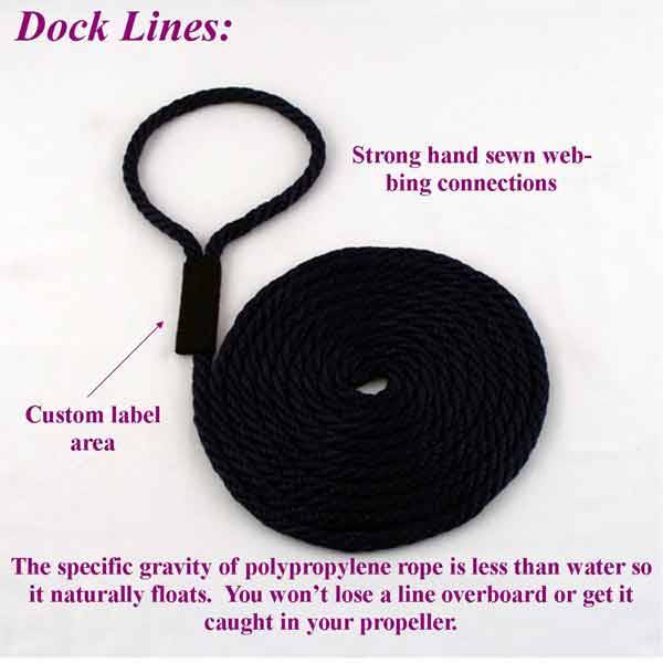 1/2" Boat Dock Lines
