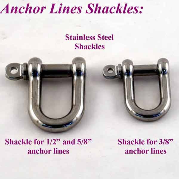 Hunting Boat Anchor Line Shackles