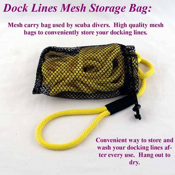 Boat Dock Line Storage Bags