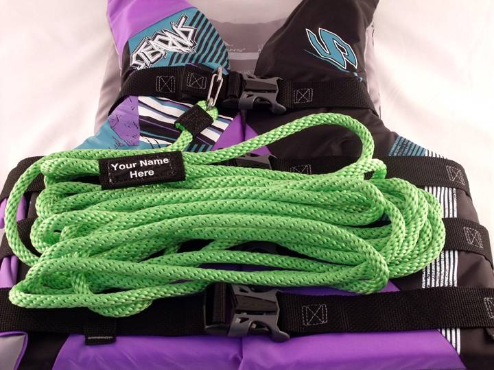 Floating Personal Safety Swim Line with Stainless Steel Spring Snap